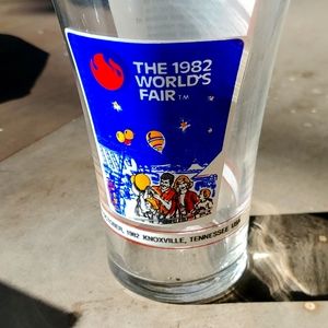 McDonald's 1982 world's fair glass